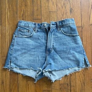 Abercrombie and Fitch high rise mom short curve love